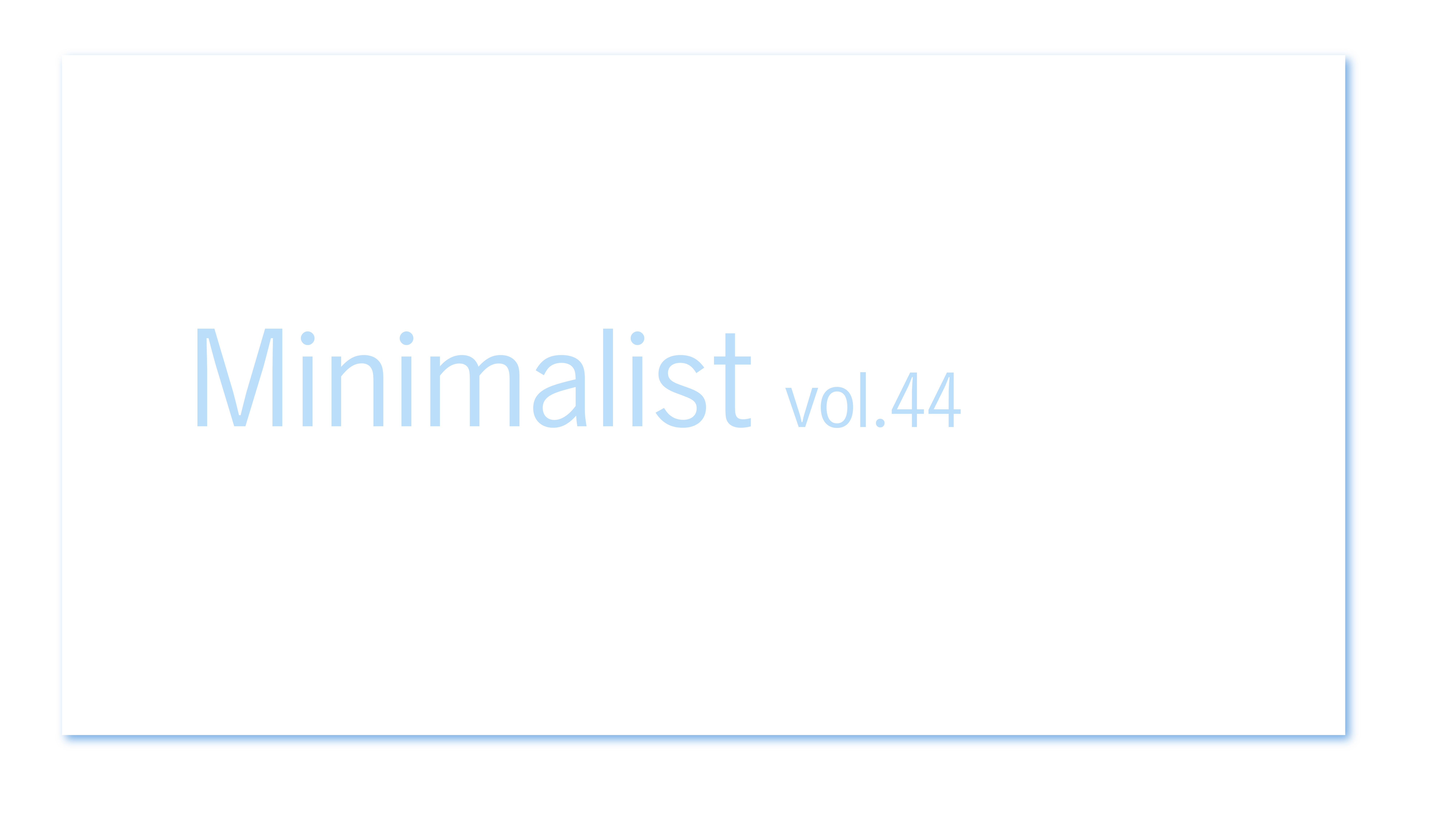 買わない生活で 捨てないミニマリストになろう Think Minimalist